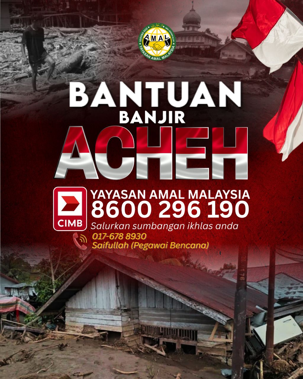 Bantuan Banjir Acheh